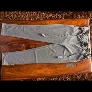 Women, pants, black/tweed